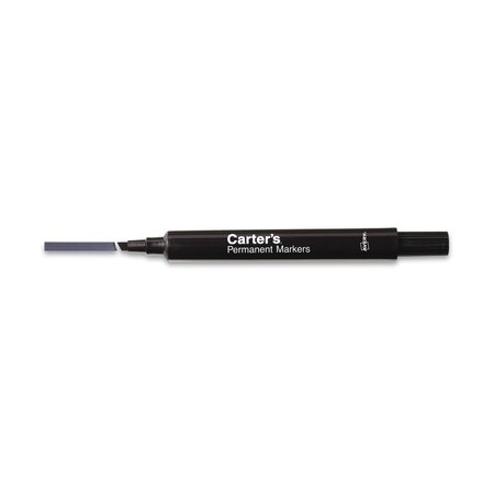 Carters Large Desk Style Permanent Marker, PK12, Chisel Tip, 12 PK 27178